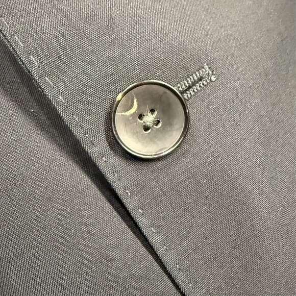 Hugo Boss Suit 2pc Black Travel Columbo Wool Fabric Jets/Lenon 38 S 34x28 - Picture 5 of 16